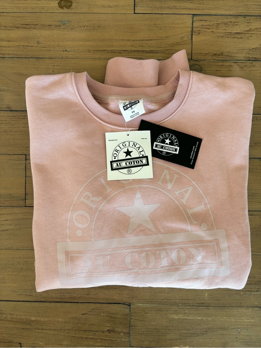 Women's Crewneck Sweater in Dusty Pink NWT